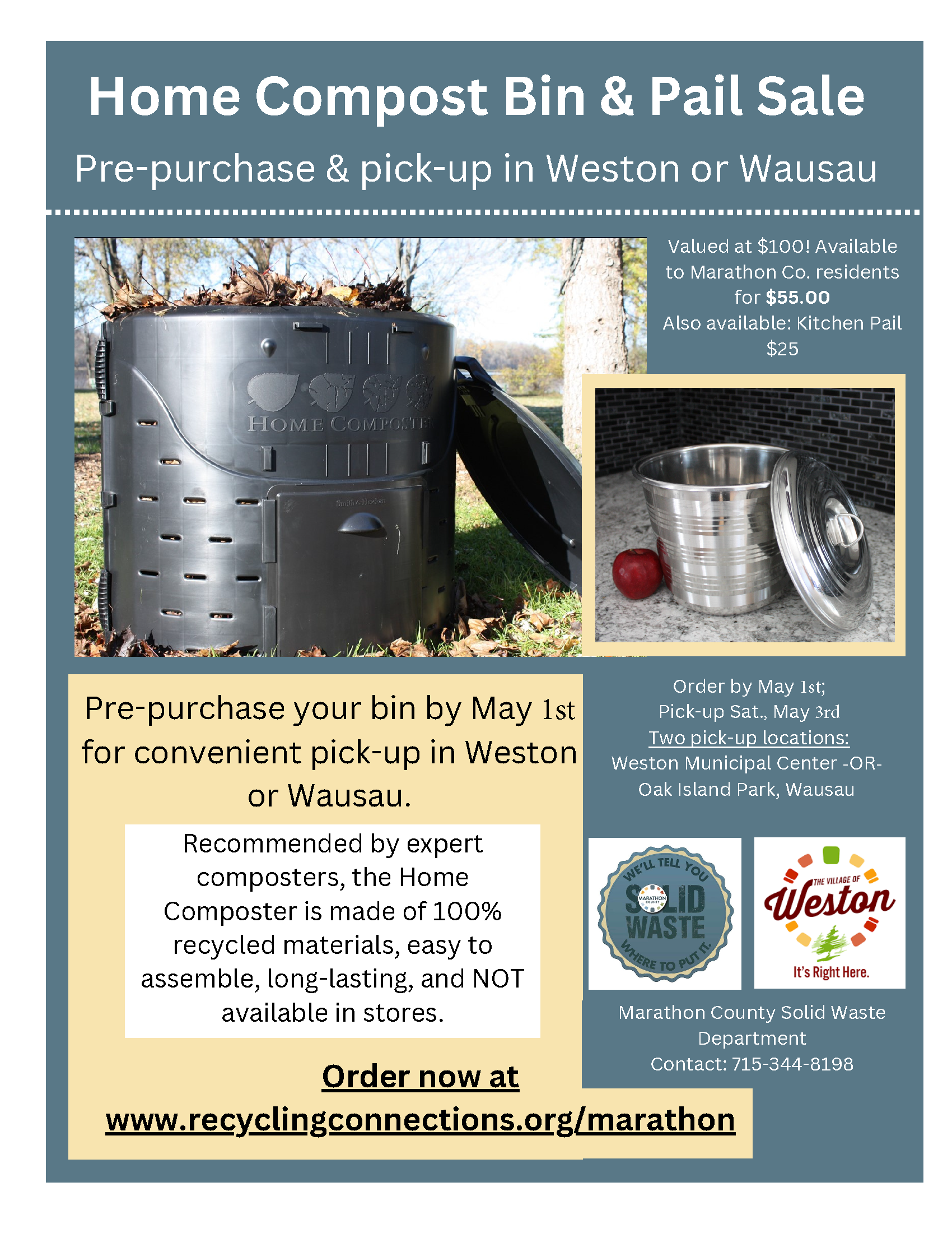 May 3, 2025 Compost Bin Flyer