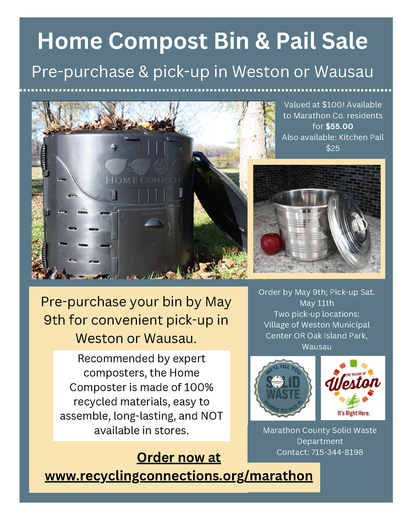 Compost Bin Flyer 2024