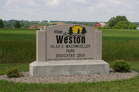 Vilas Machmueller Park Sign